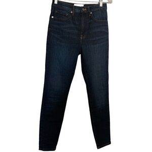 Everlane The High-Rise Skinny Jean Ankle Length Dark Wash